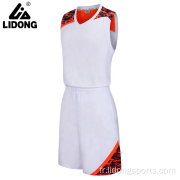 Dernier uniforme de basket-ball de basket-ball de basket